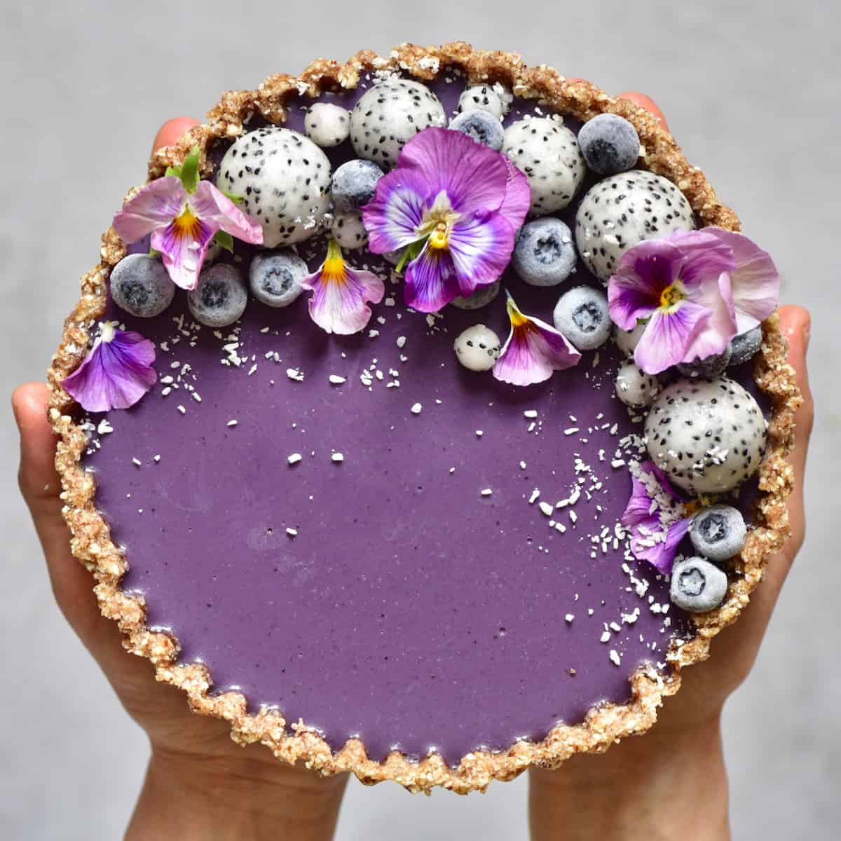 Unique Earl Grey Blueberry Tart: Dairy-Free & Gluten-Free Recipe
